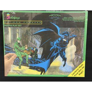 New Sealed Colorforms Batman Forever Deluxe Play Set 2413 vintage collector